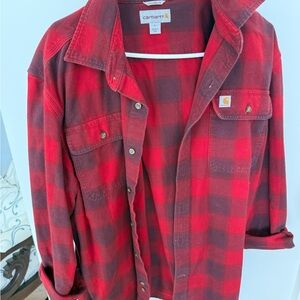 Carhartt Crimson Checkered Shirt